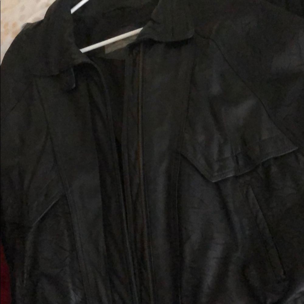 Leather jacket